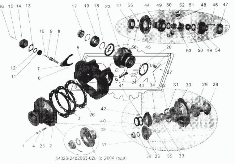 403088 Фитинг Тройник Рнаруж=М10х1/М12х1,25/Рвнутр=М12х1,5 L=40х62 МАЗ